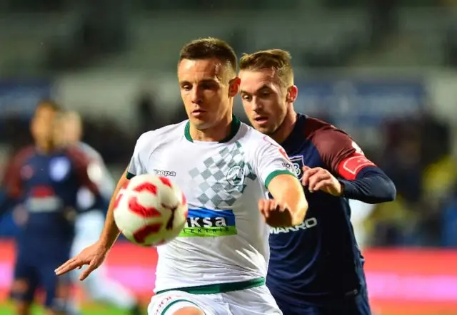 Ziraat Türkiye Kupası: Medipol Başakşehir: 1 - Akın Çorap Giresunspor: 1 (İlk Yarı)