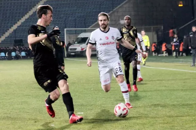 Ziraat Türkiye Kupası: Osmanlıspor: 0 - Beşiktaş: 0 (İlk Yarı)