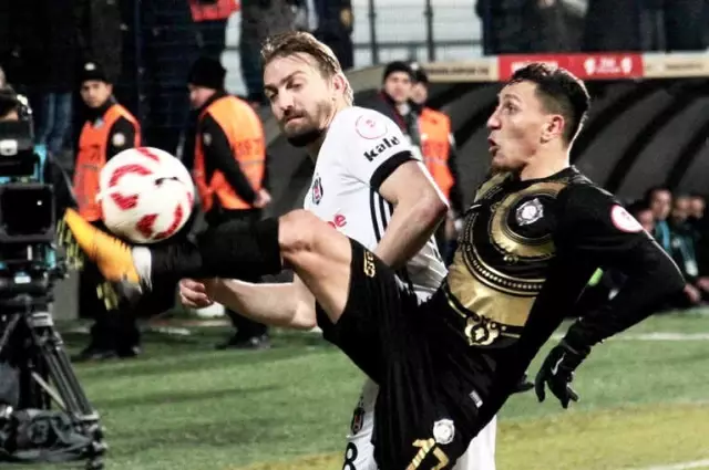 Ziraat Türkiye Kupası: Osmanlıspor: 2 - Beşiktaş: 1 (Maç Sonucu)