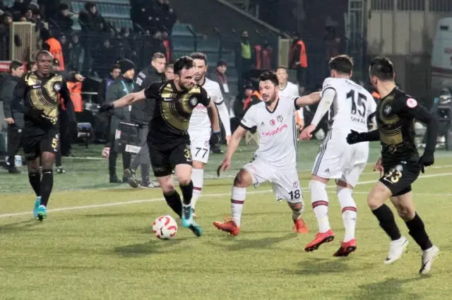 Ziraat Türkiye Kupası: Osmanlıspor: 2 - Beşiktaş: 1 (Maç Sonucu)