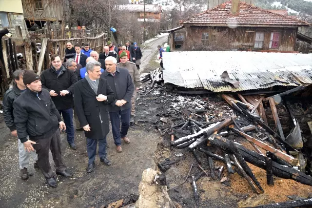 Evi Yanan Yaşlı Adam Yeni Evine Kavuşuyor haberi fotografı, fotografları