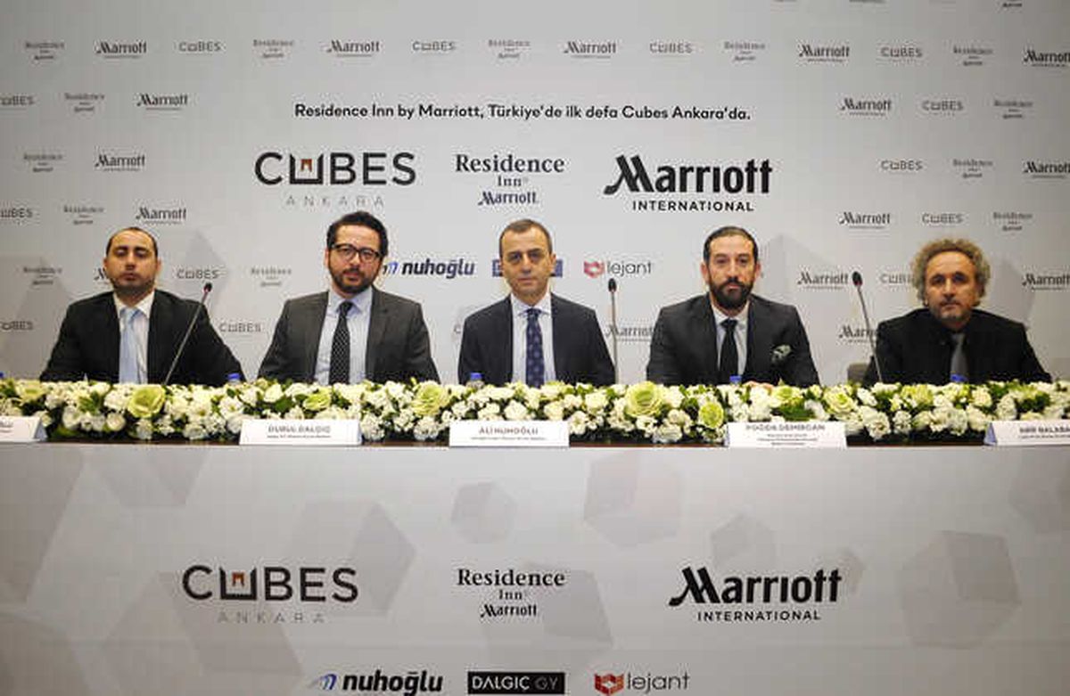 Türkiye'deki ilk Residence Inn By Marriott Oteli Cubes Ankara'da Açılacak