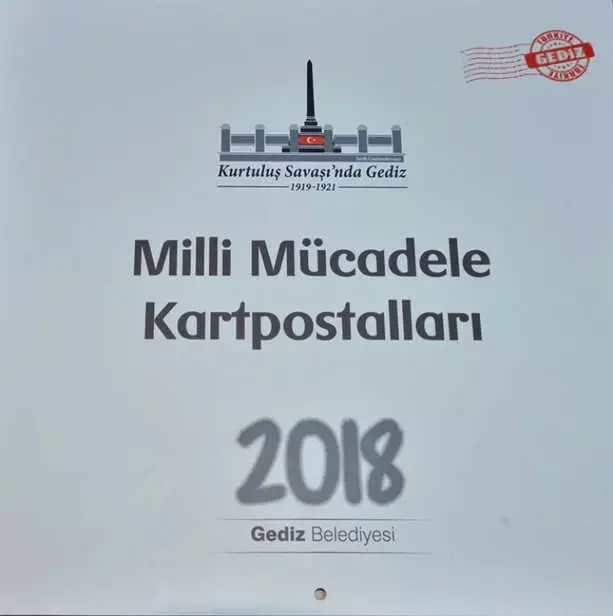 Gediz Belediyesi'nden 'Milli Mücadele Kartpostalları' Takvimi