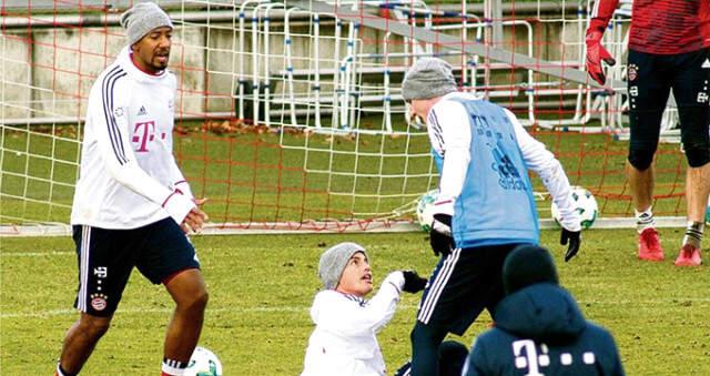 Beşiktaş'ın rakibi Bayern Münih'in Antrenmanında Ortalık Karıştı!