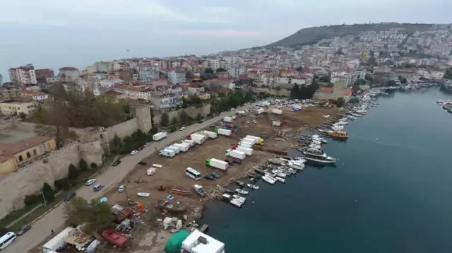Çekek Yeri Yeni Yüzüne Kavuşuyor Çekek Yeri Yeni Yüzüne Kavuşuyor