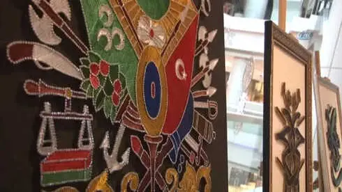 Filografi Sergisi Sanatseverlerin Beğenisine Sunuldu Filografi Sergisi Sanatseverlerin Beğenisine Sunuldu