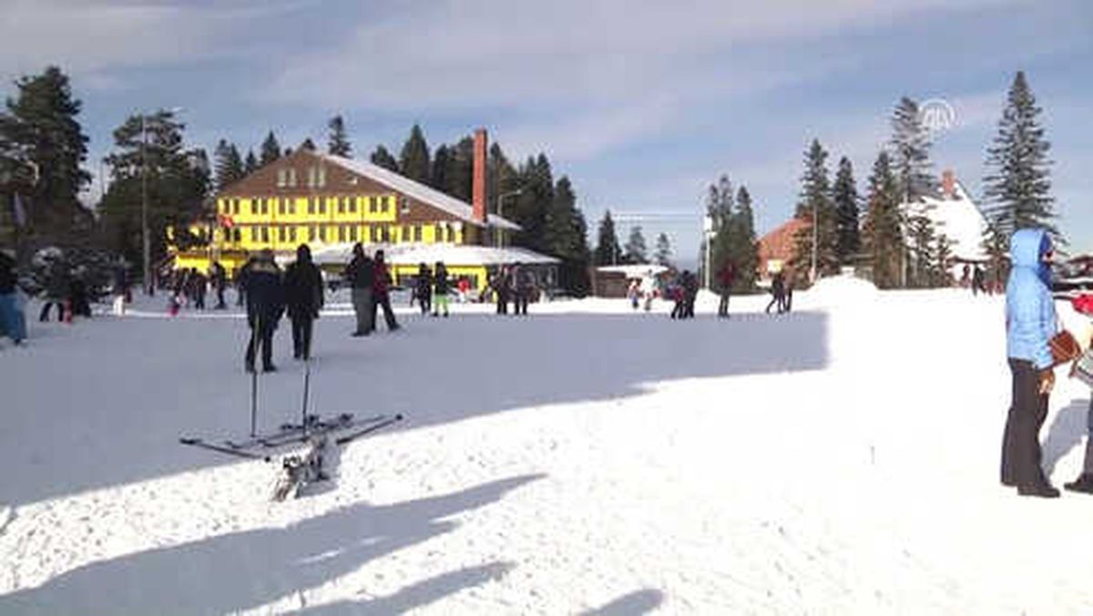 Ilgaz Dağı'nda Sömestir Yoğunluğu