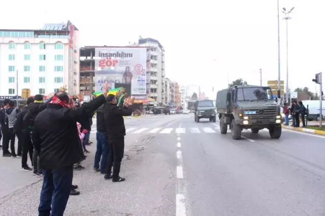 Adıyaman'dan Afrin'e Askeri Sevkiyat