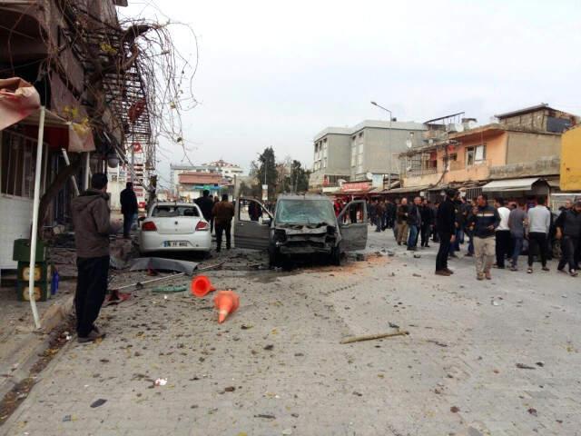 Afrin''''den Reyhanlı''''ya Roketli Saldırı