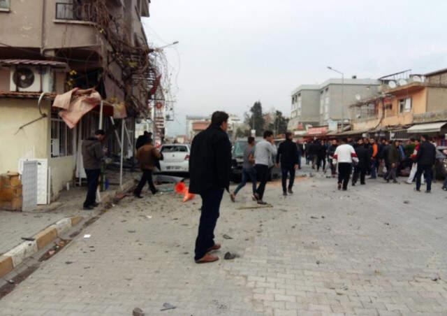 Afrin''''''''den Reyhanlı''''''''ya Roketli Saldırı