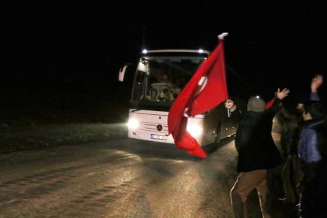 Vatandaşlar Mehmetçiği Afrine Böyle Uğurladı