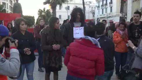 Tunus'ta Gözaltındakilerin Serbest Bırakılması Protestosu