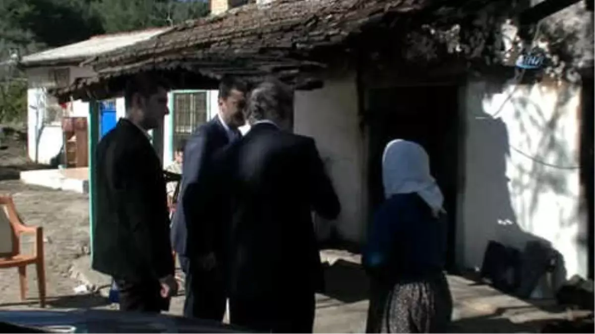 Yangında Her Şeyini Kaybeden Sabahat Teyzenin Yaralarını Bakanlık Saracak