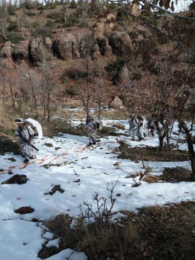 Afrin Operasyonu Devam Ederken Jandarma Dağlarda!