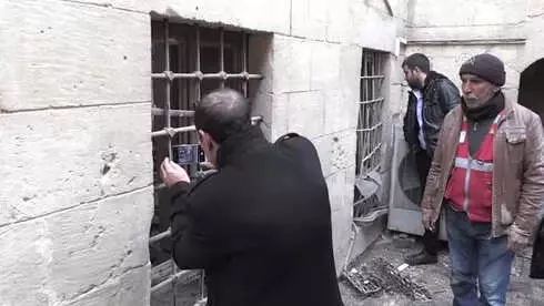 Pyd/pkk'nın Roketli Saldırısı - Çalık Camisi'nin Kubbesi Brandayla Kapatıldı Pyd/pkk'nın Roketli Saldırısı - Çalık Camisi'nin Kubbesi Brandayla Kapatıldı