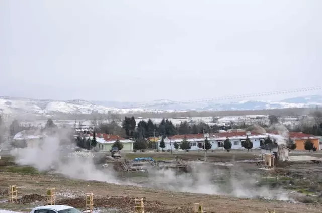Eynal Kaplıcaları, Yarıyıl Tatilinde Tam Dolu