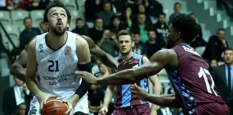 Beşiktaş Sompo Japan-Trabzonspor: 78-74