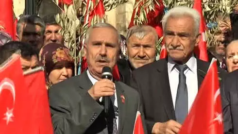 Afrin'deki Operasyona Şehit Ailelerinden Zeytin Dalı ile Destek Afrin'deki Operasyona Şehit Ailelerinden Zeytin Dalı ile Destek