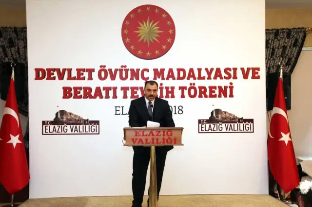 Devlet Övünç Madalyası ve Beratı Töreni Devlet Övünç Madalyası ve Beratı Töreni