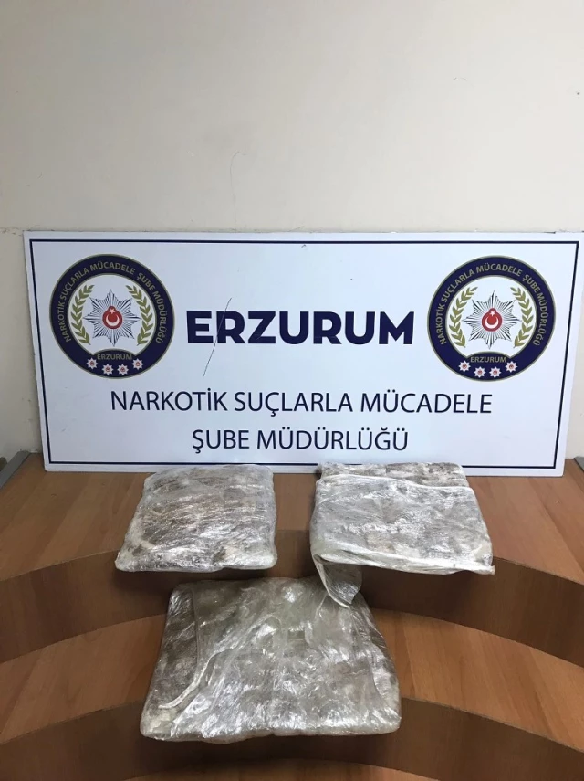 Erzurum'da Uyuşturucu Ticareti Yapan 2 Kişi Tutuklandı