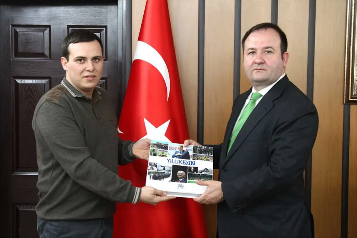 Kırklareli Emniyet Müdürü Adalar'a Aa 2017 Yıllığı