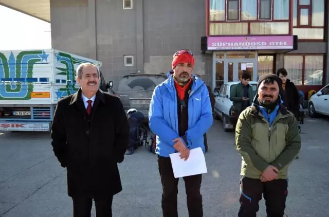 40 Dağcı Süphan Dağı'na Kış Tırmanışı Yapacak 40 Dağcı Süphan Dağı'na Kış Tırmanışı Yapacak