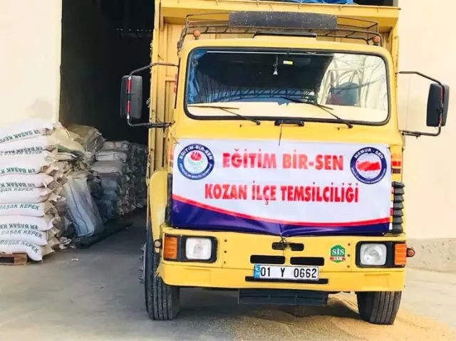 Kozan Eğitim Bir Sen'den Afrin'deki Zeytin Dalı Harekatı'na Destek