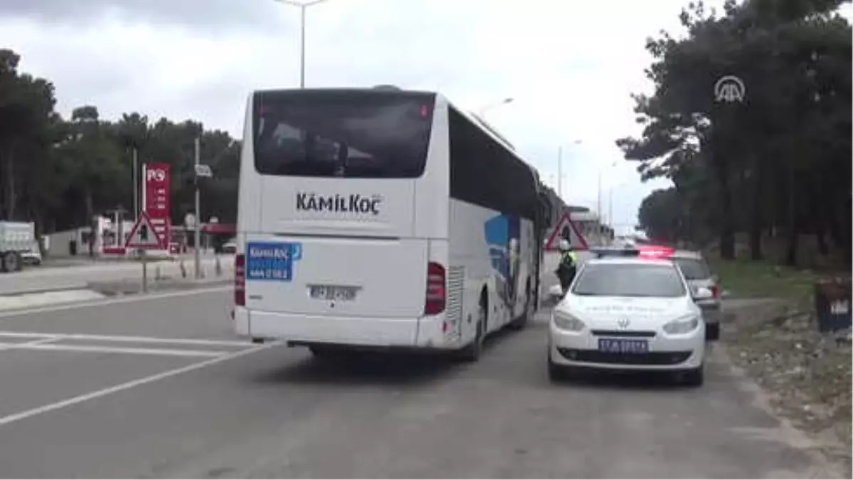 Çanakkale'de Minibüs ve Otobüs Denetimleri
