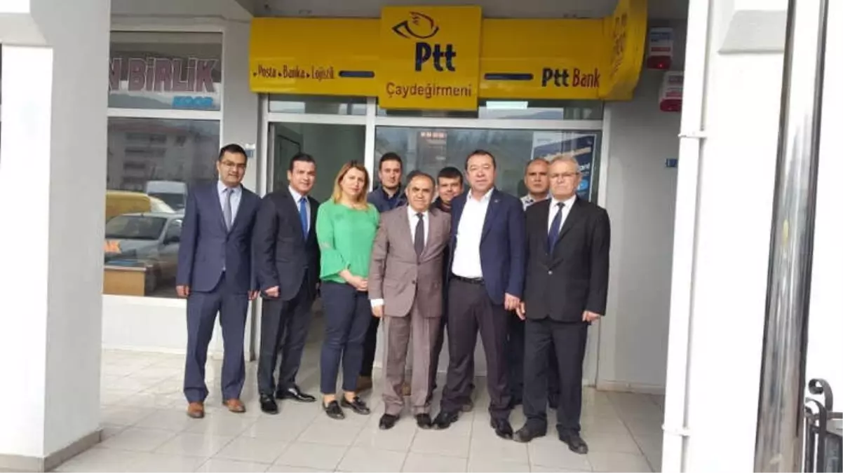 Çaydeğirmeni'nde Yeni PTT Şubesi Hizmete Girdi