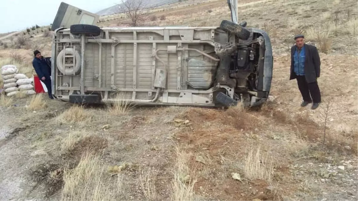 Günyüzü'nde Trafik Kazası, 1 Yaralı