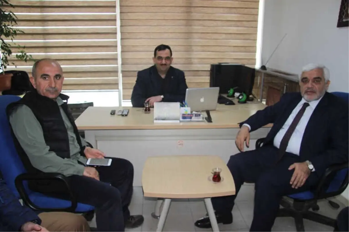 İhlas Haber Ajansı'na Geçmiş Olsun Ziyareti