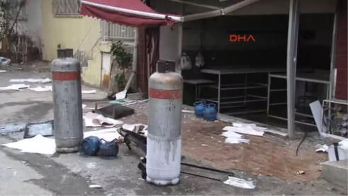 İzmir'deki Tüp Patlamasında 3 Kişi Yaralandı