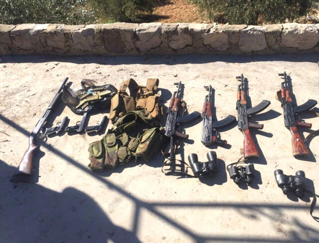 TSK Fotoğraflarını Paylaştı! Afrin'de Hava Savunma Füzesi Ele Geçirildi