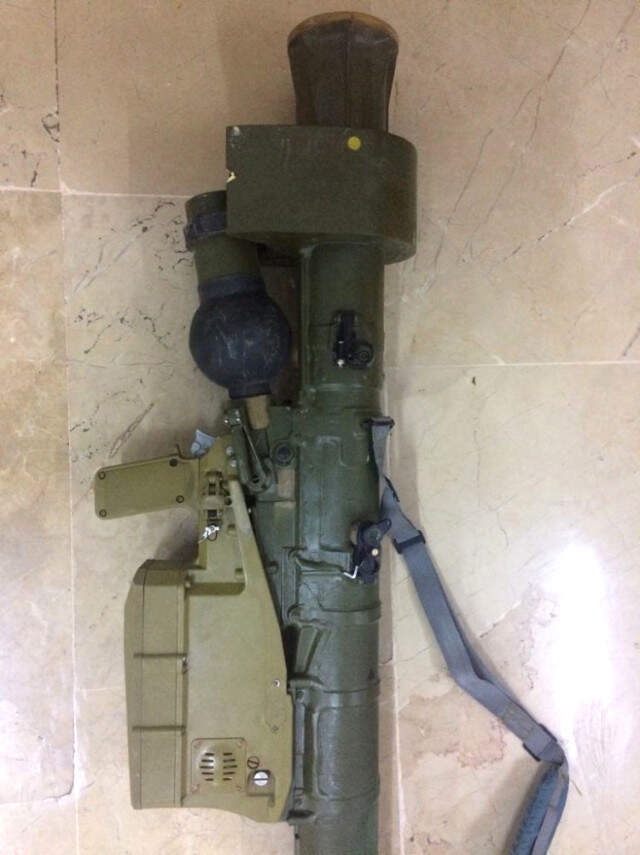 TSK Fotoğraflarını Paylaştı! Afrin'de Hava Savunma Füzesi Ele Geçirildi