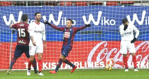 İspanya'da Eibar, Sevilla'yı 5-1 Yendi