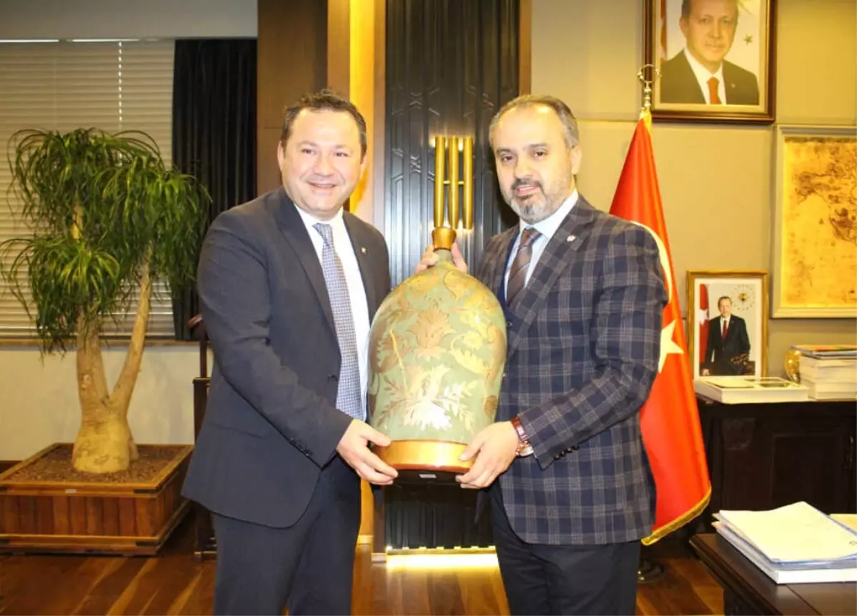 PERYÖN'den Başkan Aktaş'a Hayırlı Olsun Ziyareti…