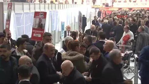 CHP'de Pm ve Ydk Üyeleri Seçilecek CHP'de Pm ve Ydk Üyeleri Seçilecek