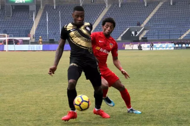 Spor Toto Süper Lig: Osmanlıspor: 0 - Kayserispor: 1 (İlk Yarı)