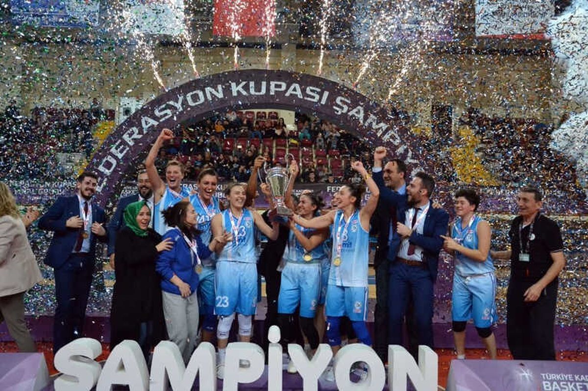 Tkbl Federasyon Kupası İzmit Belediyespor'un