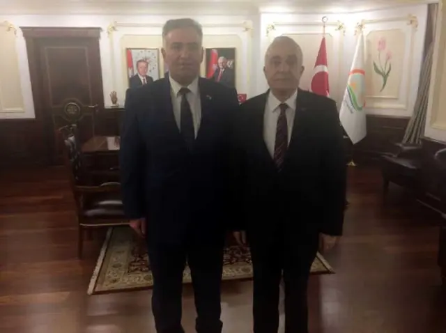 Başkan Kayan, Bakan Fakıbaba'ya Aksaray Hayvancılığı Hakkında Bilgiler Verdi