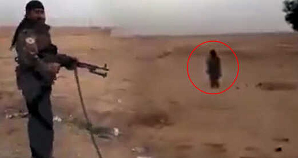 YPG'li Terörist Masum Çocuğu Böyle Taradı