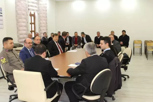 Hisarcık'ta 'Okul Güvenliği' Toplantısı