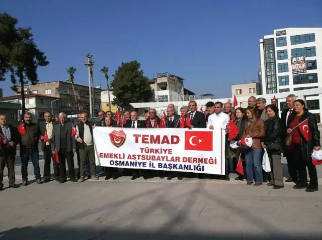 Osmaniye Temad'tan Zeytin Dalı Operasyonu'na Destek