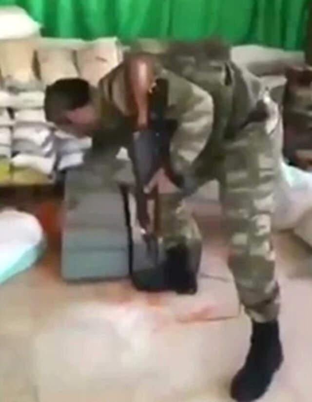 Bülbül'de YPG Kararğahını Dağıtan Asker, Bu Sefer Mühimmat Deposunu Bastı