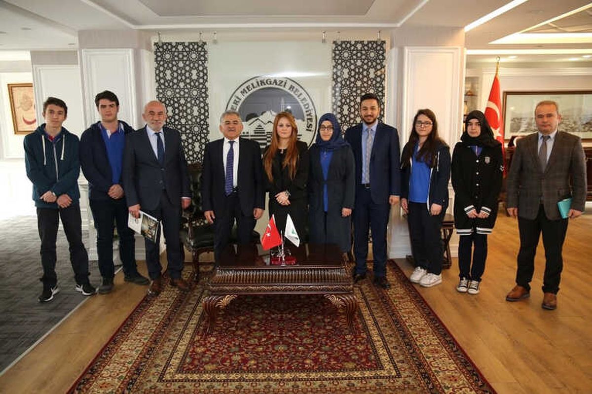 Kayseri Lisesi Öğrencileri Melikgazi'de