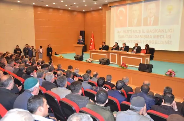 Muş'ta 'Ak Parti Danışma Meclisi' Toplantısı Muş'ta 'Ak Parti Danışma Meclisi' Toplantısı