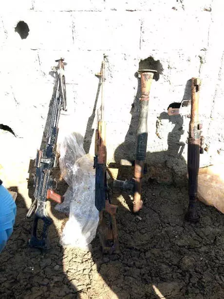 Siirt'teki Ahırda PKK'nın Suikast Silahları Ele Geçirildi