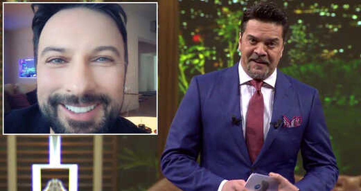 'Baba Oluyorum' Diyen Tarkan'ı Taklit Eden Beyaz, Kahkahaya Boğdu