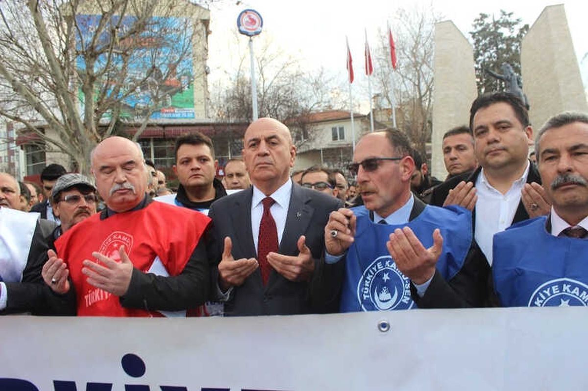 Kamu-Sen'den Afrin'e Destek Yürüyüşü