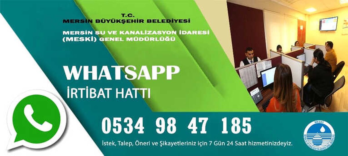 Meski, Whatsapp İletişim Hattı Kurdu